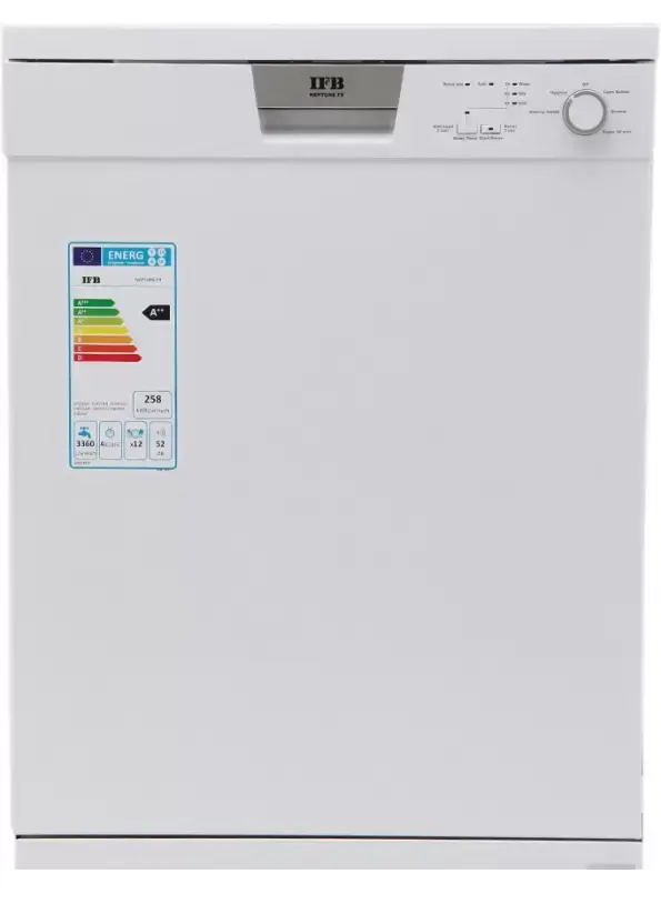  IFB Neptune FX Free Standing 12 Place Settings Dishwasher