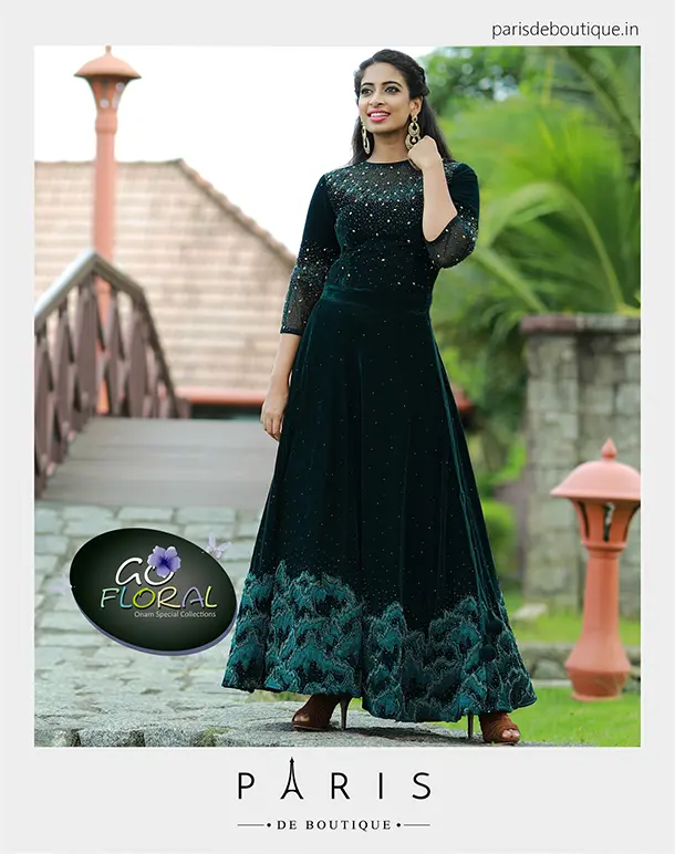 Go floral Gown collections