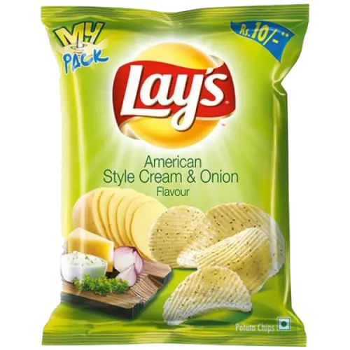 LAYS AMERICAN CREAM & ONION