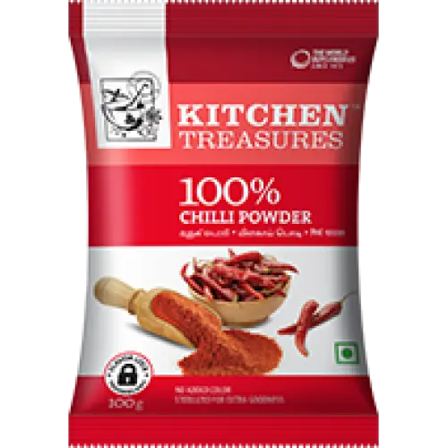 KITCHEN TREASURES CHILLI POWDER 100G