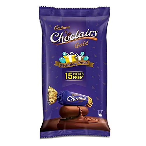 CHOCLAIRS GOLD BIRTHDAY PACK