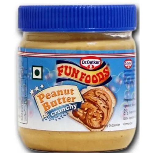 FUNFOODS PEANUT BUTTER CRUNCHY 340G