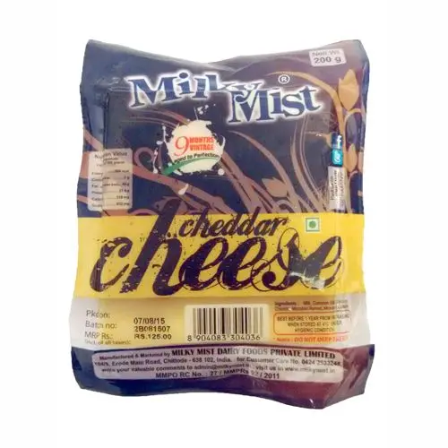 MILKY MIST CHEDDAR CHEESE 200G