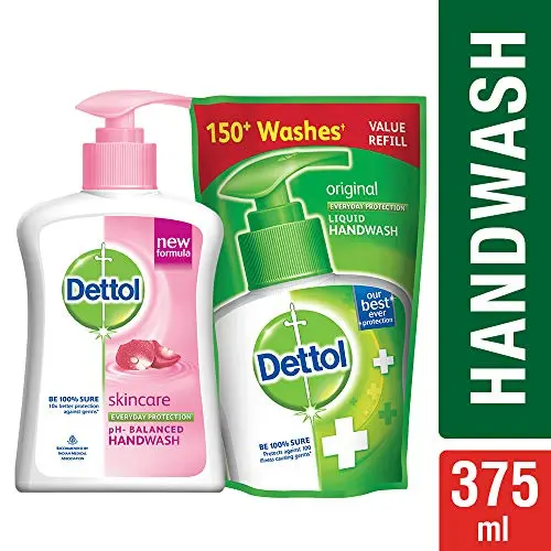 DETTOL SKINCARE HANDWASH 200ML+175ML