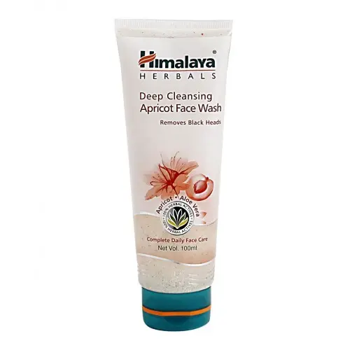 HIMALAYA DEEP CLEANSING APRICOT FACEWASH 100ML