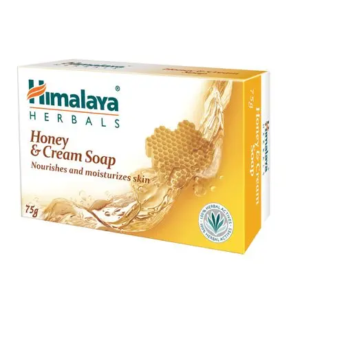 HIMALAYA HONEY & CREAM SOAP 75 GM