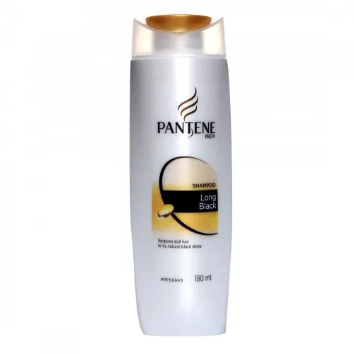 PANTENE SHAMPOO LONG BLACK 180ML