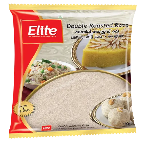 ELITE DOUBLE ROASTED RAVA 500G
