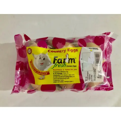 FARM FRESH COUNTRY EGGS 6 NOS