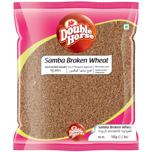 DOUBLE HORSE SAMBA BROKEN WHEAT 500 GRAM