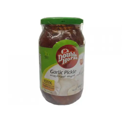 DOUBLE HORSE GARLIC PICKLE 400 GRAMS