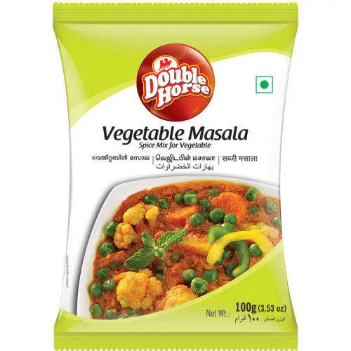 DOUBLE HORSE VEGETABLE MASALA 100 GRAMS