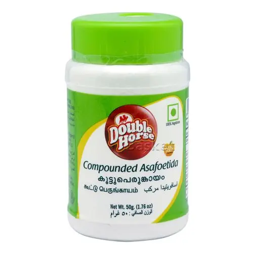 DOUBLE HORSE COMPOUNDED ASAFOETIDA 50 GRAMS