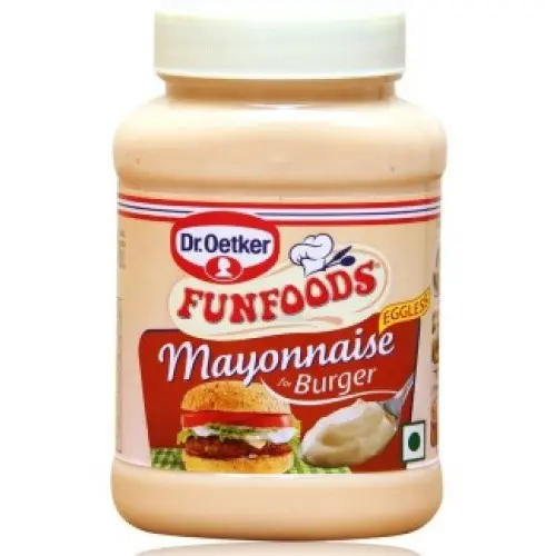 FUNFOODS VEG MAYONNAISE BURGER  275 GRAM