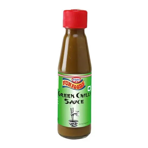 FUN FOODS GREEN CHILI SAUCE 200 GRAM