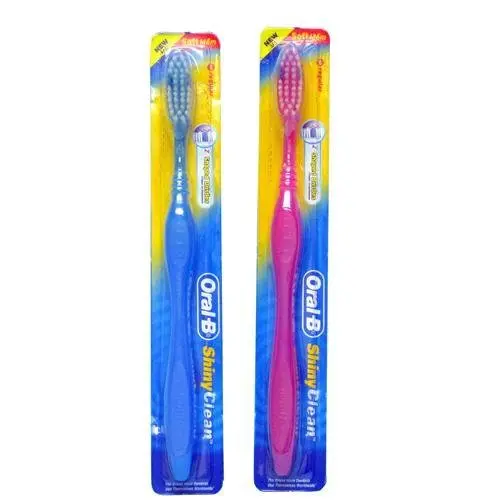 Oral b shiny clean toothbrush