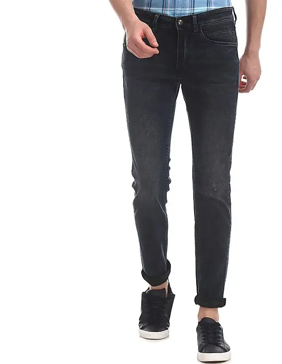 U.S. Polo Assn Blue Regallo Skinny Fit Dark Wash Jeans