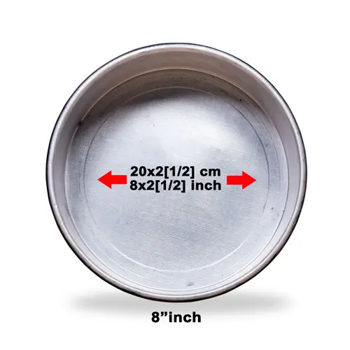 Round cake mould 1kg - 8”inches.....10%off