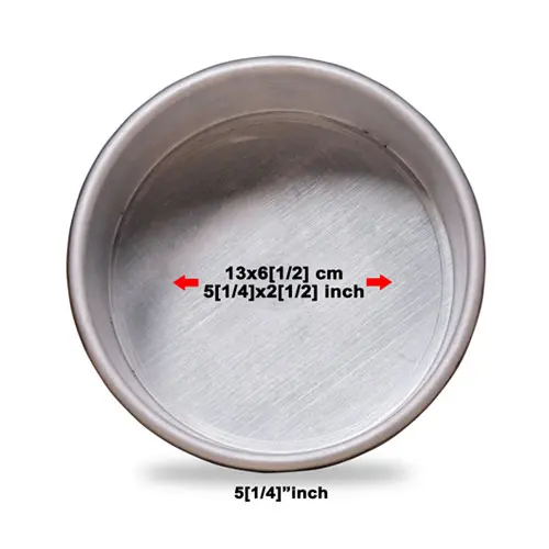 Round  cake mould 400gm - 5(1/4)”inches......10%off