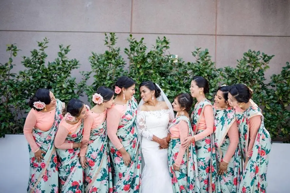  Floral design in mint green shade