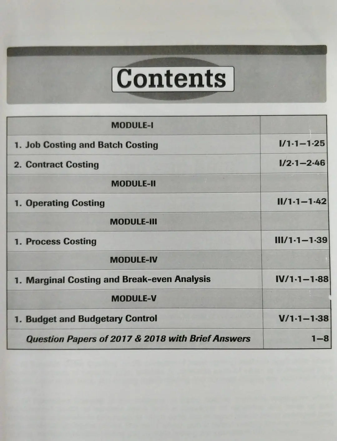 Cost Accounting 2 | B Com Semester 6, MG University