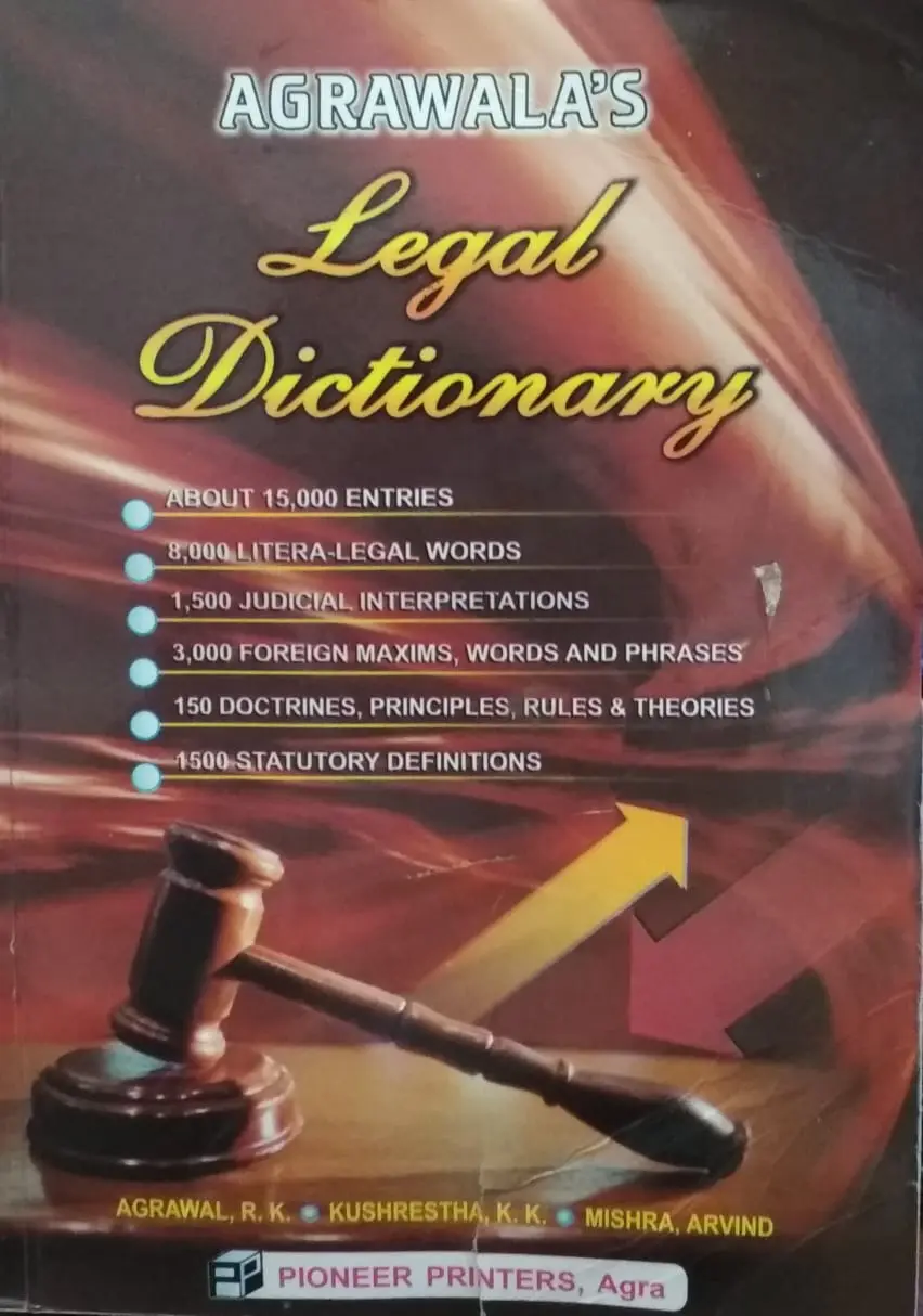 Agarwala's Legal Dictionary 