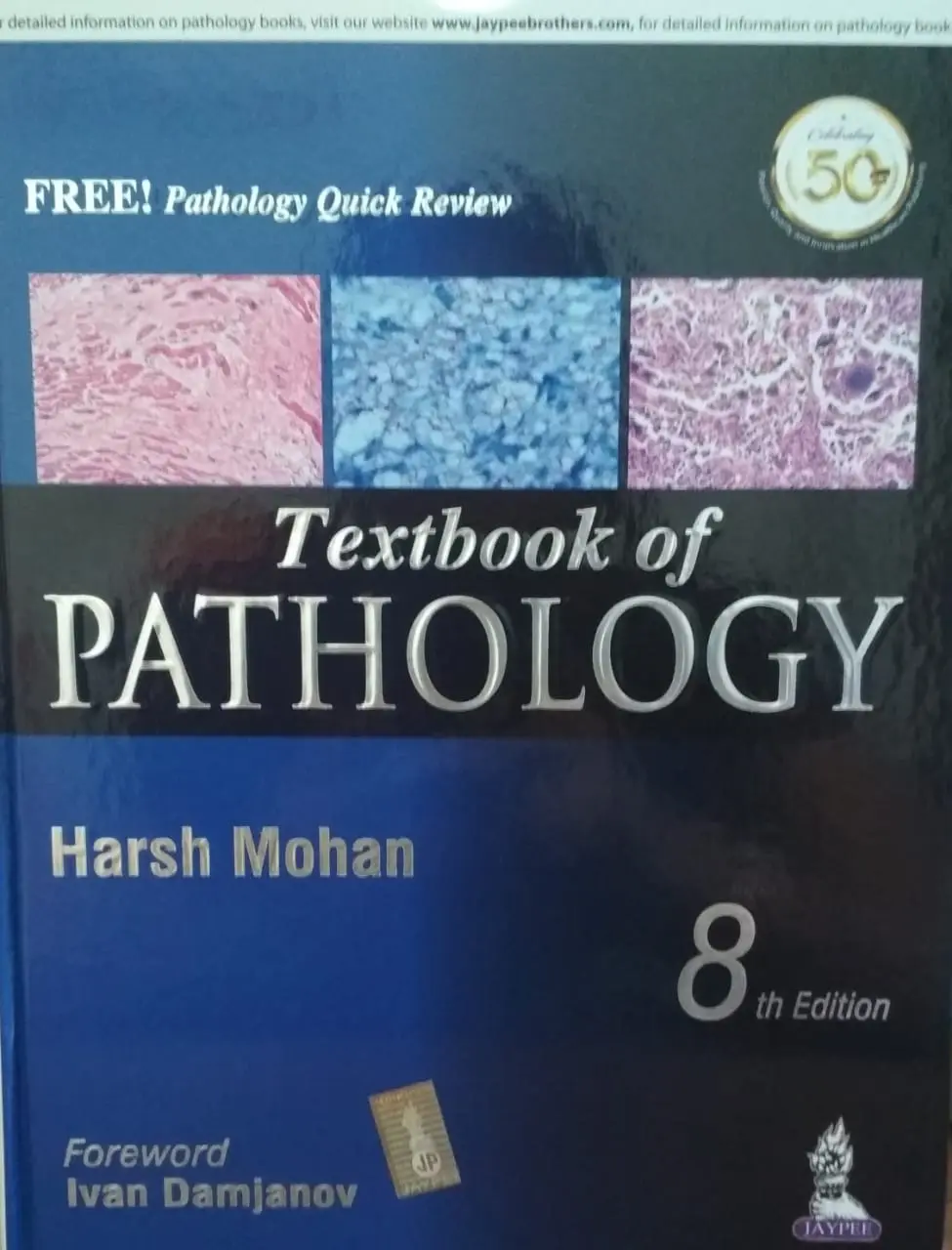  Textbook of Pathology  -  Harsh Mohan-   8 th Edition