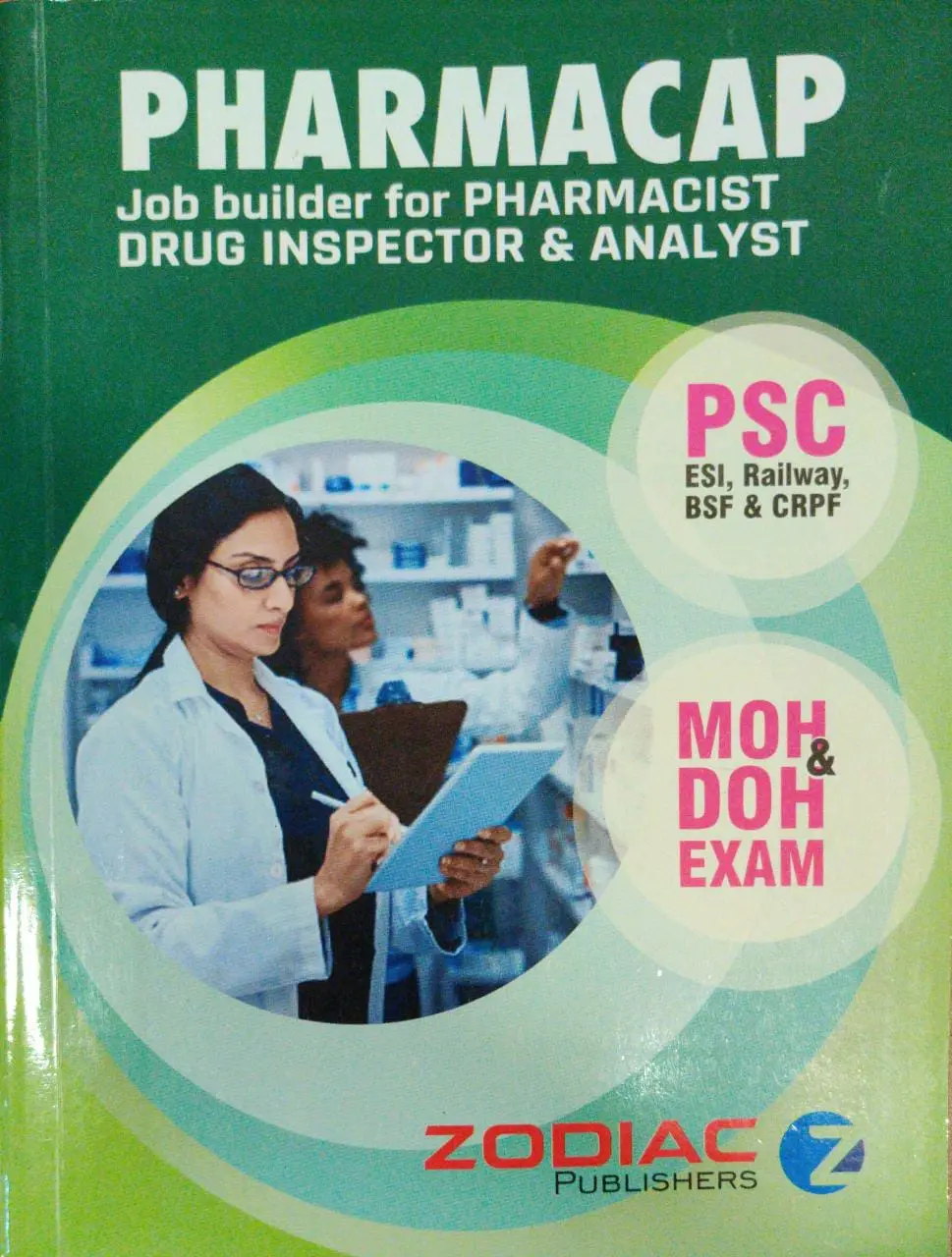 Pharmacap - Job Builder For Pharmacist Drug Inspector & Analyst