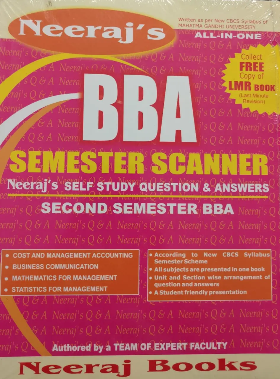 BBA-Semester Scanner-2nd sem-question bank