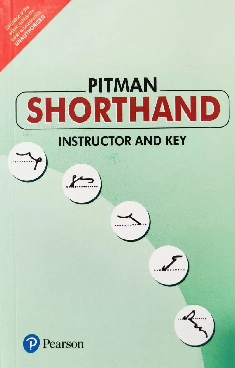Pitman Shorthand : Instructor And Key