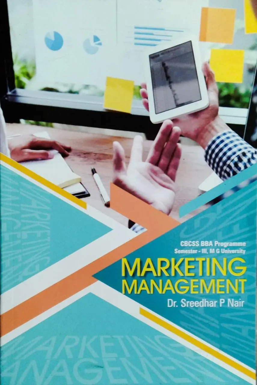 Marketing Management B.B.A Semester 3  M.g university 