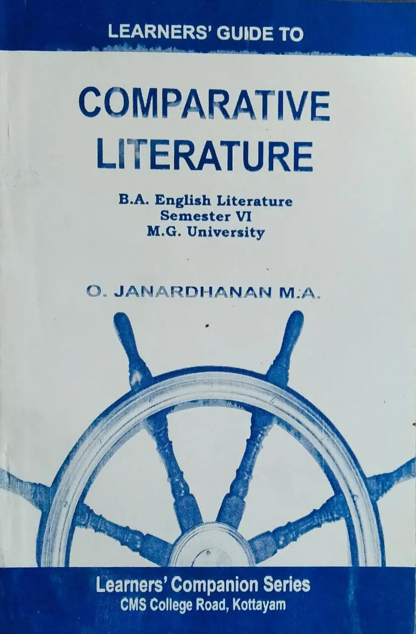 Comparitive Literature  B.A English Literature (Guide) Semester 6 M.g university 
