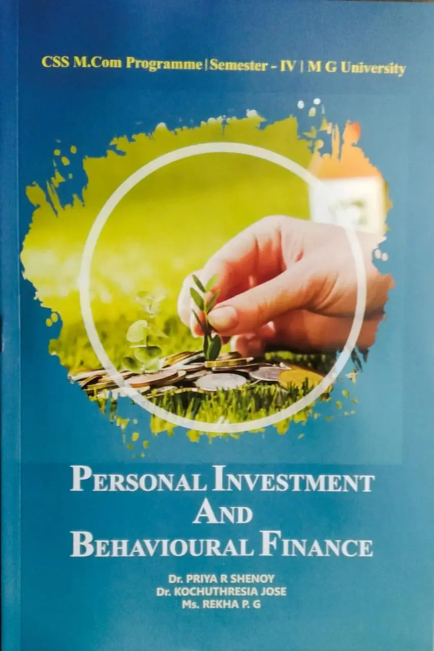 Personal Investment And Behavioural Finance - M.COM Semester 4  MG University