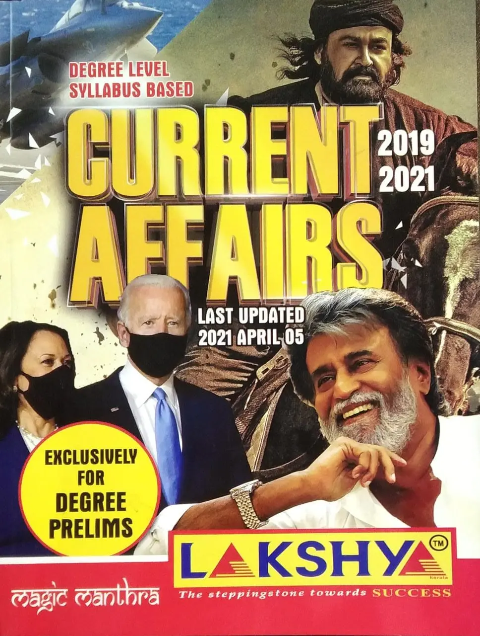 Current Affairs Degree Level Syllabus Based 2019-2021