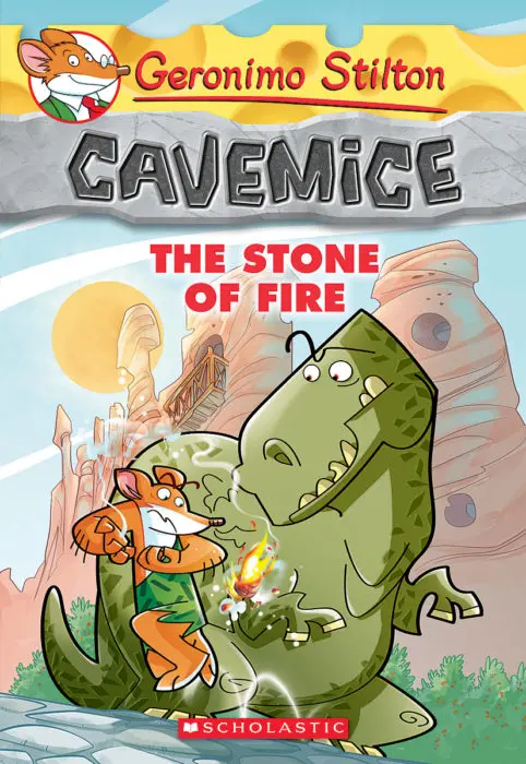 Geronimo Stilton : Cavemice - The Stone Of Fire (#1)