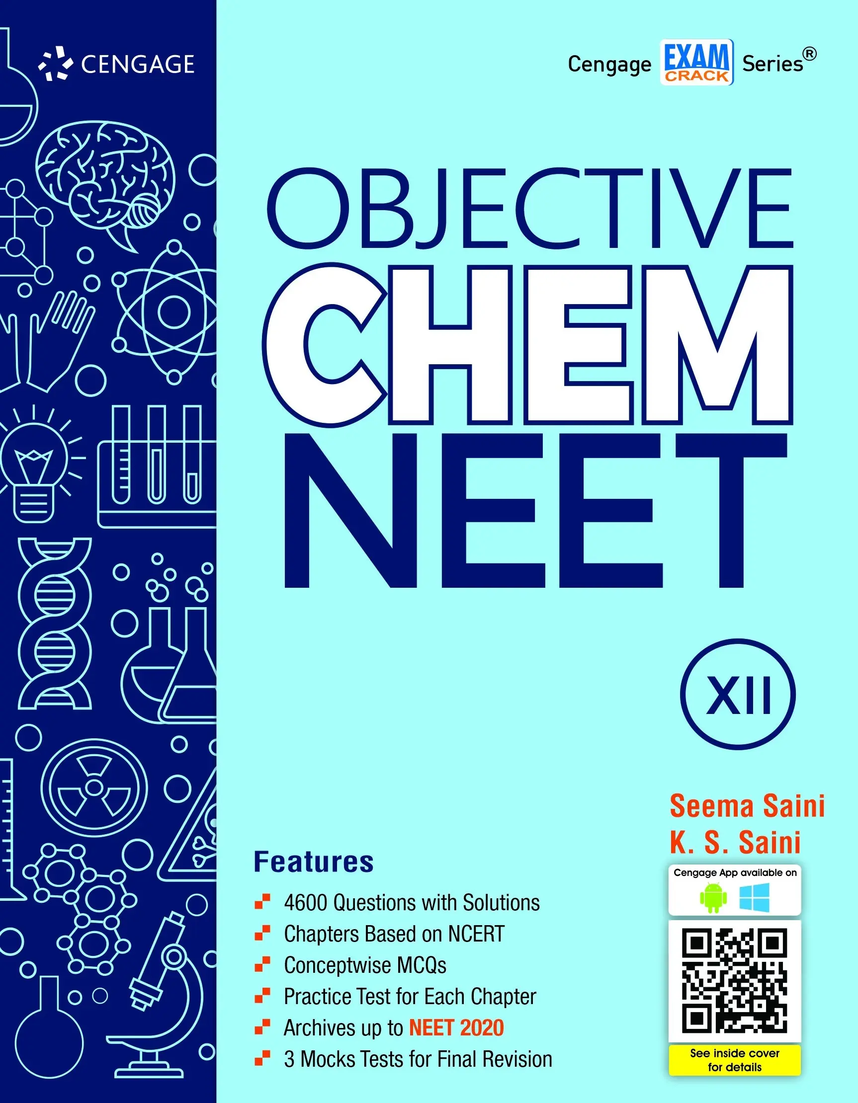 Plus Two - Cengage Exam Crack Series : Objective Chem NEET For +2 Students