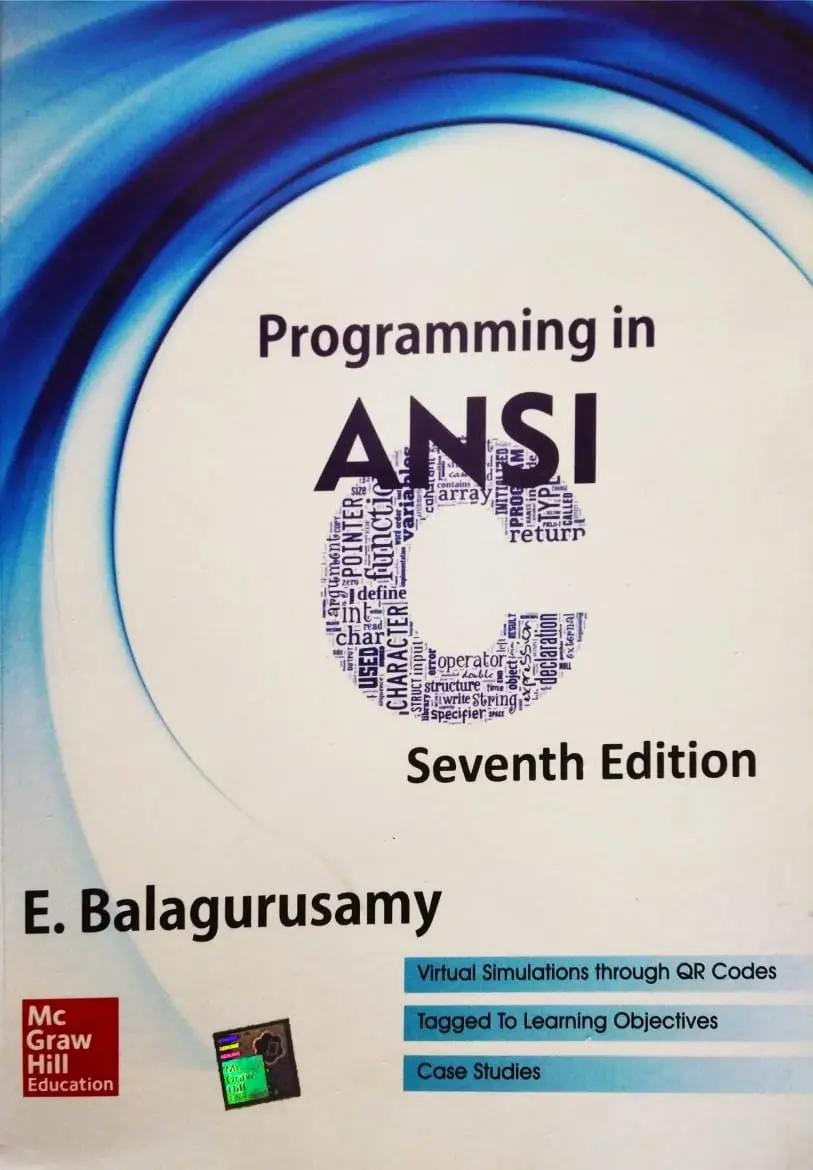 Programming In ANSI C (7th Edition) - E Balagurusamy