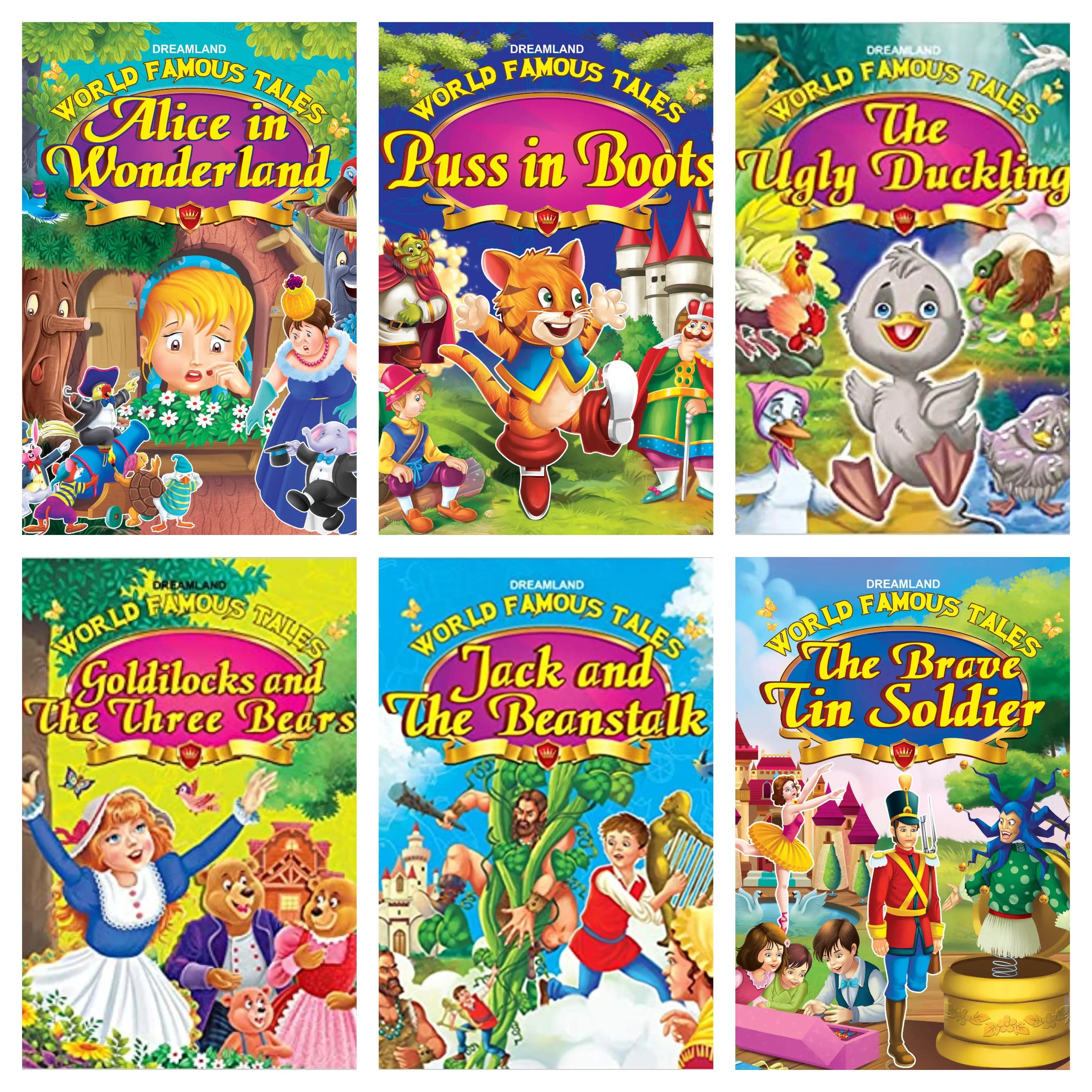 World Famous Tales Set Of 6 Books