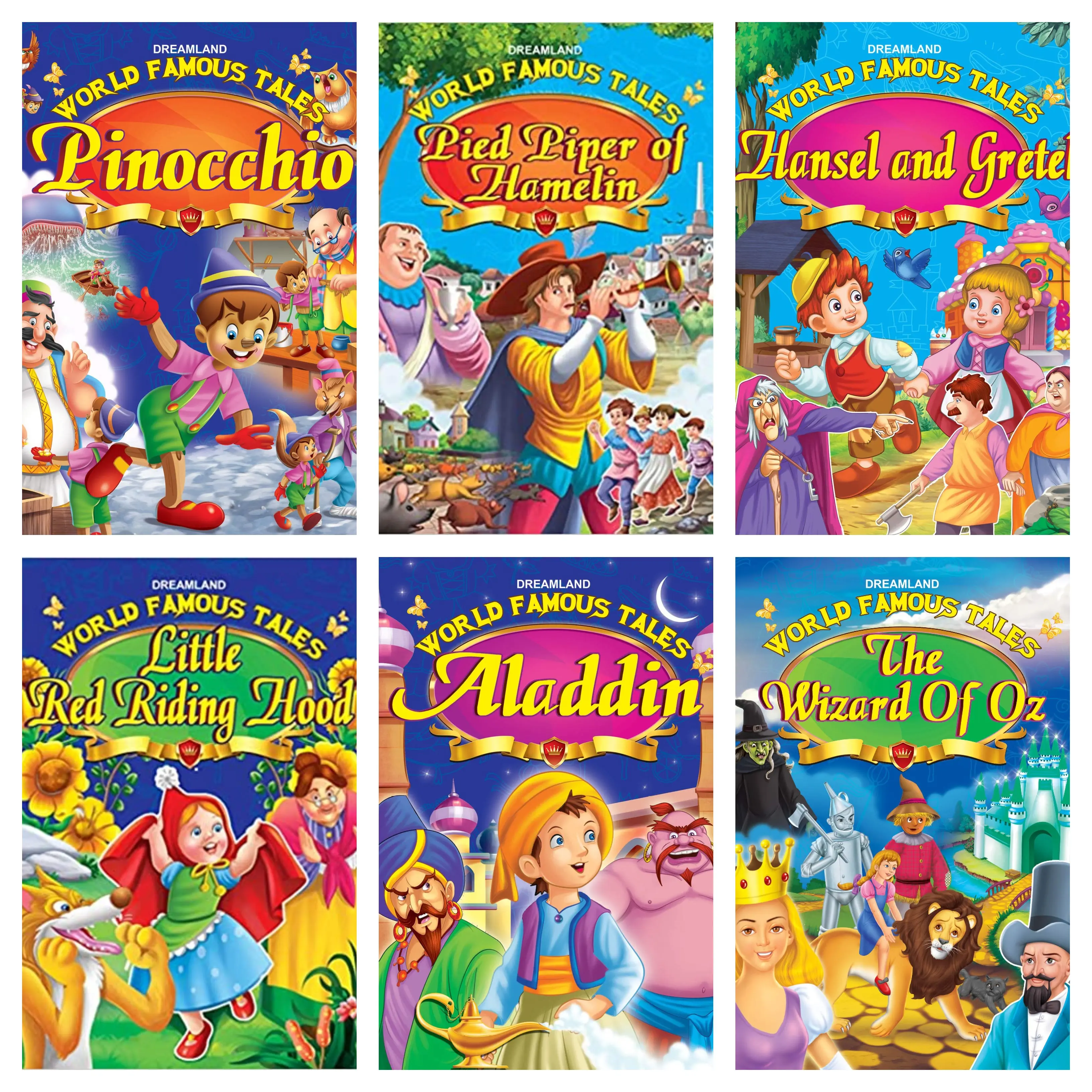 World Famous Tales Set Of 6 Books