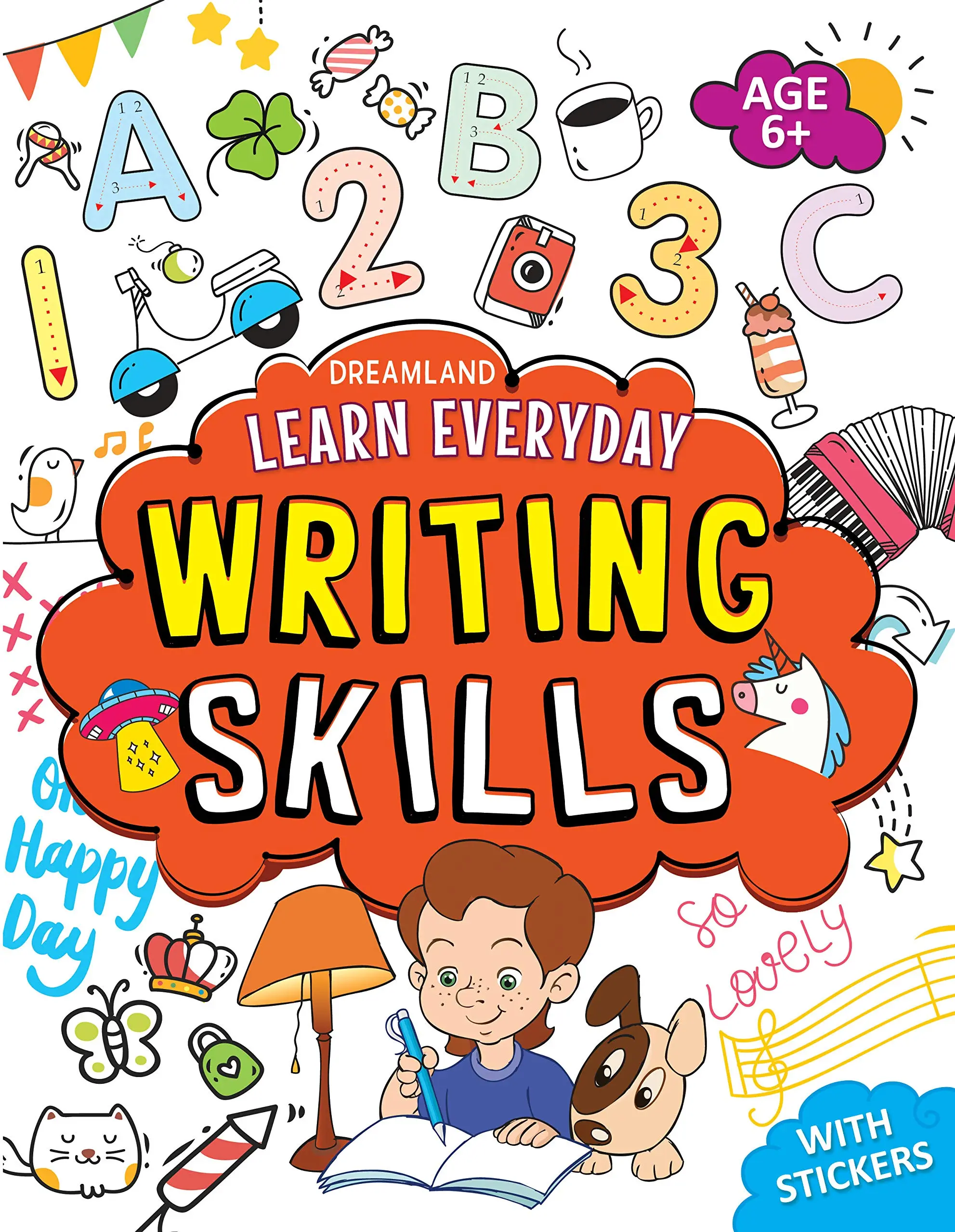 Learn Everyday : Writing Skills - (With Stickers)