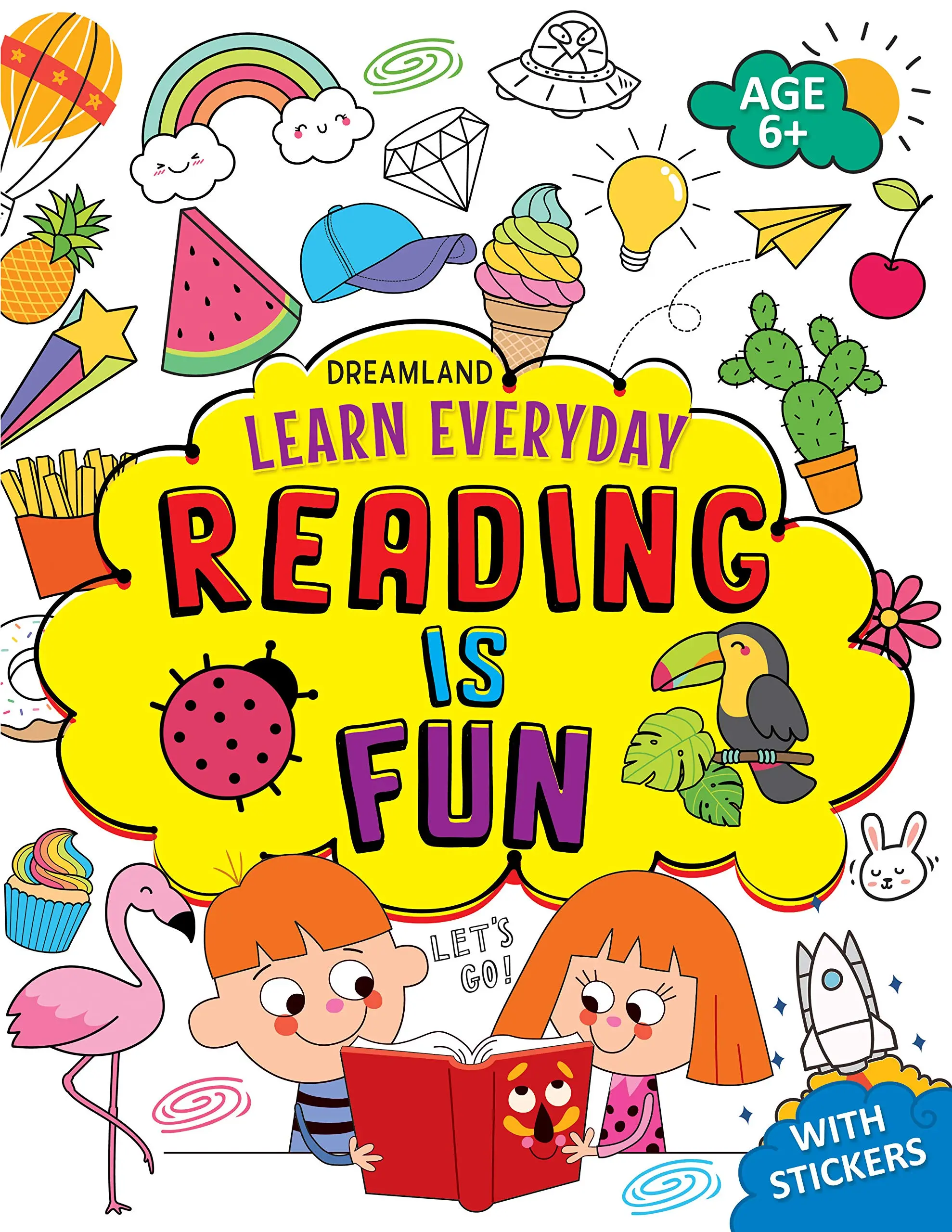 Learn Everyday : Reading Is Fun - (With Stickers)