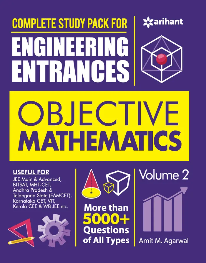 Arihant : Objective Mathematics For Engineering Entrances 2022 - Volume 2