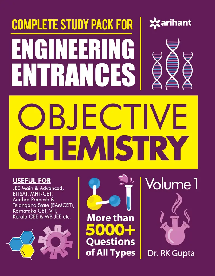 Arihant : Objective Chemistry For Engineering Entrances 2022 - Volume 1