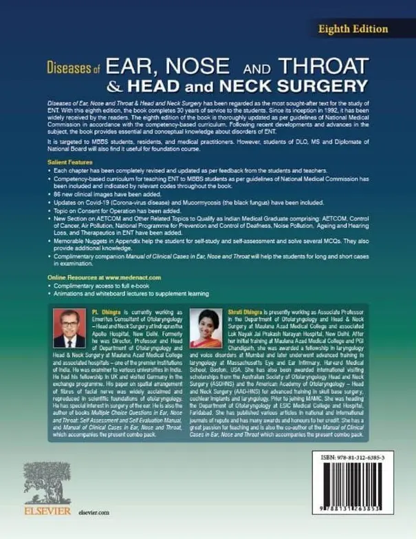 Diseases Of Ear, Nose And Throat & Head And Neck Surgery