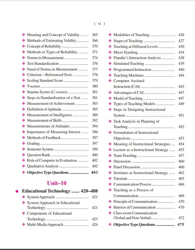 UGC-NET/JRF/SET Education (Paper II)