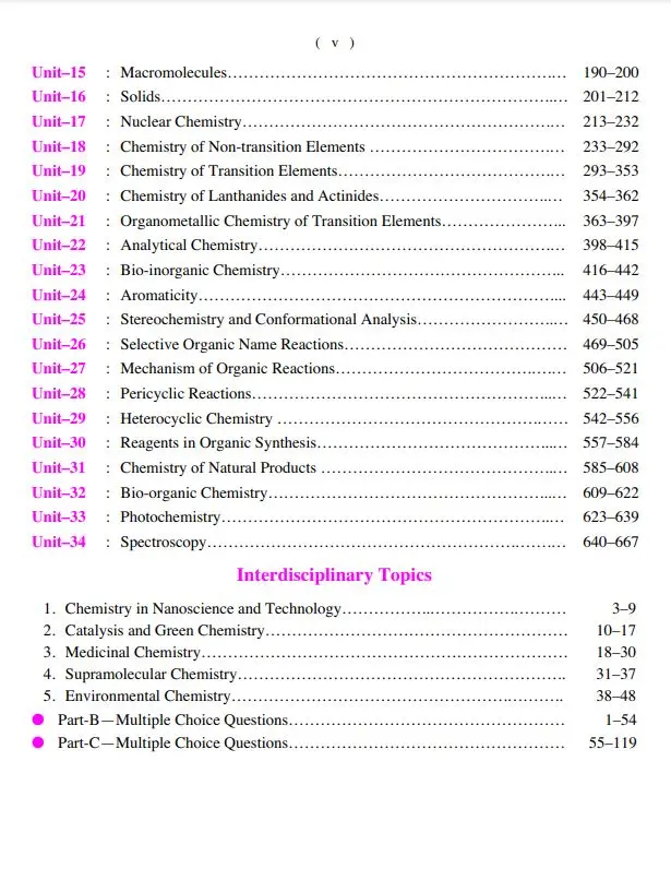 CSIR-UGC NET/JRF/SET Chemical Sciences (Through Solved Problems)