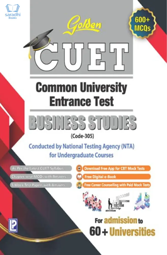 Golden CUET Business Studies (Code 305) NTA Common University Entrance Test for UG