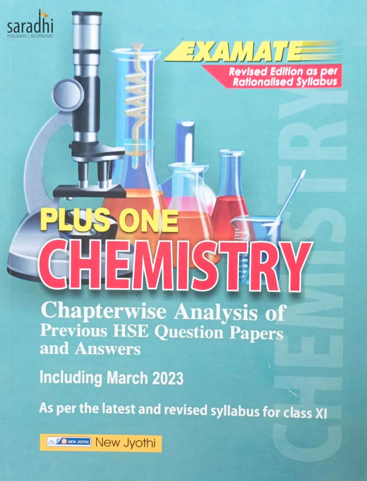 Plus One Chemistry Examate for HSE, VHSE, CBSE, Open School - Based on NCERT Syllabus | New Jyothi