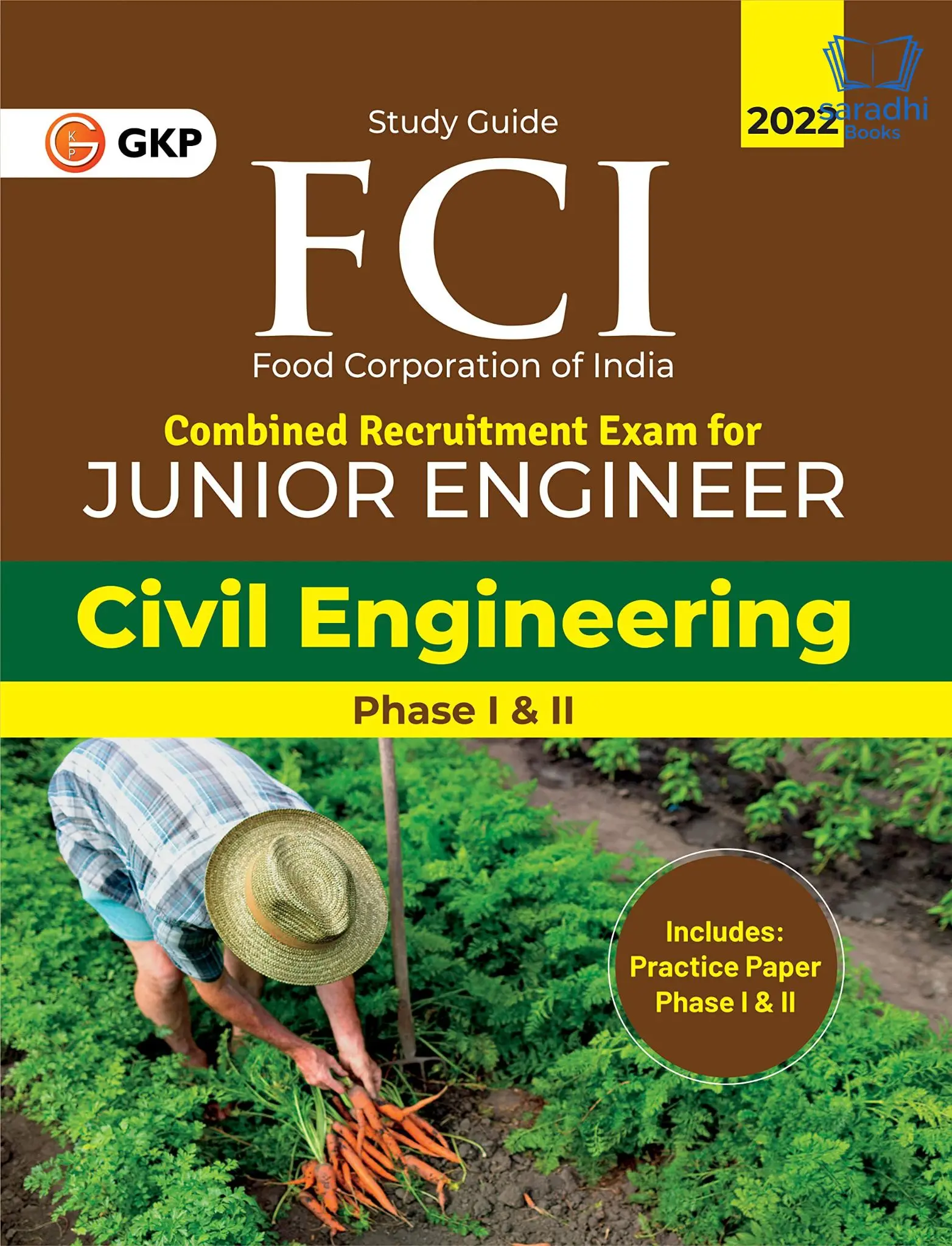 FCI 2022 : Junior Engineer Phase I & II - Civil Engineering | GKP