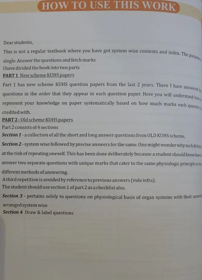 Eureka : The Key To Success | Solved Previous KUHS Questions with Illustrations - Physiology